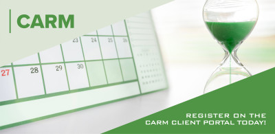 Register on the CARM Client Portal Today!